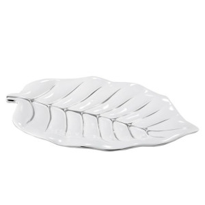Patera Dekoracyjna Plata (01) 46x29x5 Cm Biały