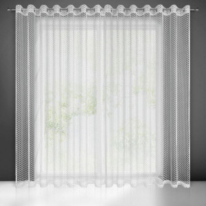 Firana Gotowa Aiden 300x250 Cm Biały