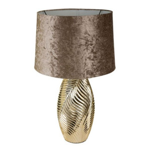 Lampa Dekoracyjna Sena 19x19x64 Cm Złoty