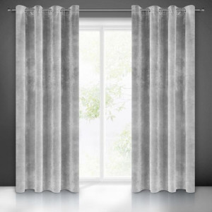 Zasłona Gotowa Villa 140x250 Cm Stalowy