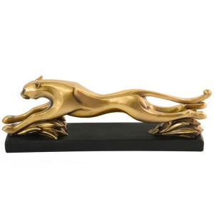 Figurka Dekoracyjna Femi (17) 46x9x15 Cm Złoty