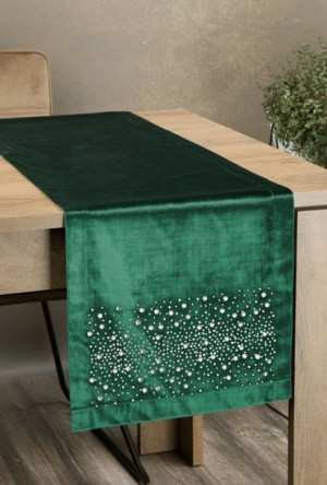 Obrus Royal 2 35 X 180 Cm Ciemnozielony
