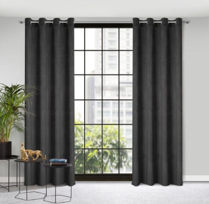 Zasłona Gotowa Eliza 140x250 Cm Czarny