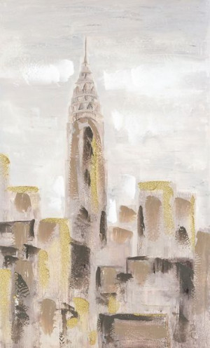 Obraz 447 60 X 100 Cm Złoty