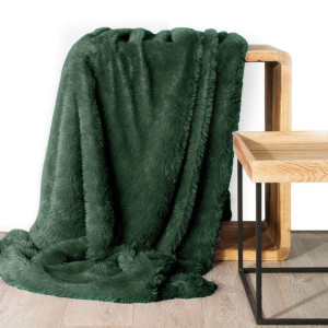 Koc D91 Tiffany 170 X 210 Cm Ciemnozielony