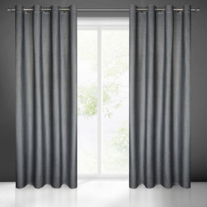 Zasłona Gotowa Darcy 140x250 Cm Czarny