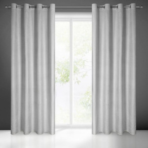 Zasłona Gotowa Darcy 140x250 Cm Srebrny