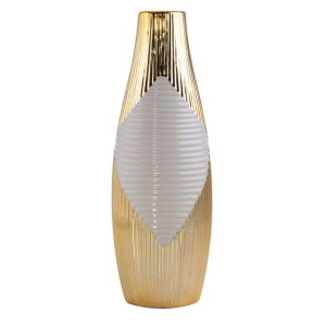 Wazon Dekoracyjny Rakel (05) (fi) 14x40 Cm Beżowy