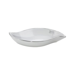 Patera Dekoracyjna Lori2 (02) 36x18x5 Cm Biały