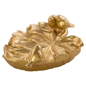 Patera Dekoracyjna Kamilo (03) 44x35x15 Cm Złoty