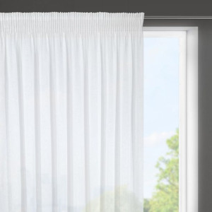 Firana Gotowa Viola Na Taśmie 400x145 Cm Biały
