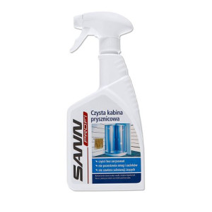 CZYSTA KABINA PRYSZNICOWA 500 ml Sann Profi