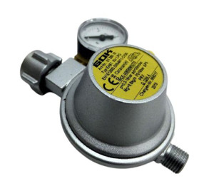 Reduktor Gazowy 30mb Z Manometrem/ 0,8 Kg