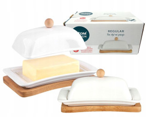 Maselniczka Maselnica Porcelana Bambus Altom