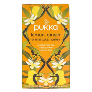 Pukka Herbata Lemon, Ginger & Manuka Honey - 20 saszetek