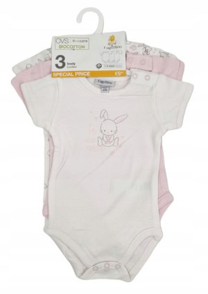 OVS body rozm. 68 6-9 mies. 3-pak