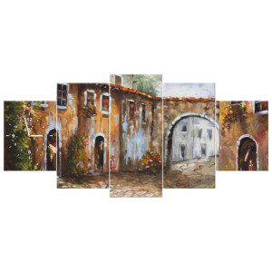 ZEGAR  Urokliwa uliczka 150x70