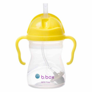 B.Box Bidon ze słomką Cytrynowy - 240 ml