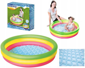 Basen Dmuchany 102x25cm - Bestway Basenik Brodzik