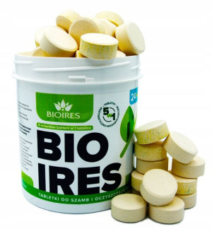 Tabletki do szamba Bioires na Rok +  GRATIS