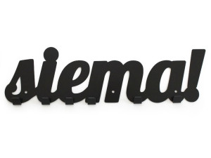 Wieszak do przedpokoju "Siema"