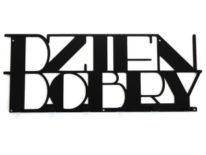 Wieszak do przedpokoju "Dzień Dobry"