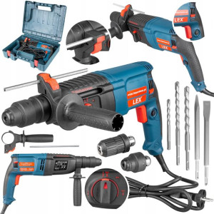 Młotowiertarka młot udarowy LX262 2400W SDS+