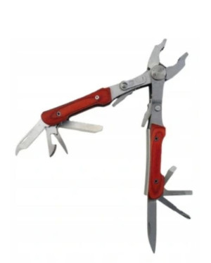 Multitool 10-funkcyjny z podwójnymi kleszczami