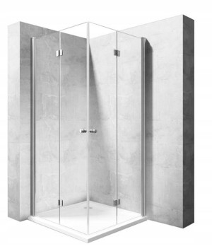 Kabina Prysznicowa cała Składana 80x80 FOLD N2-REA