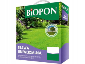 trawa uniwersalna nasiona Biopon 2kg 80m2