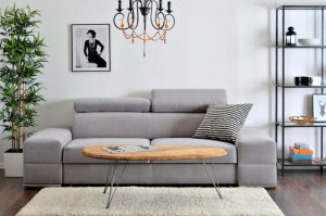 Nowoczesna Sofa Z Regulowanymi Zagłówkami Do Salonu Beverly