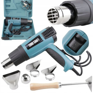 Opalarka elektryczna HG210 2000W Końcówki WALIZKA