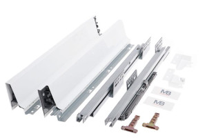 Szuflada GTV Modern Box niska biała 450 mm PB-KW-KPL450A1