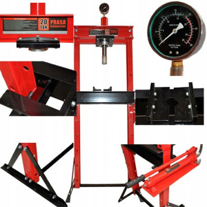 Prasa Hydrauliczna Pneumatyczna 20t Manometr