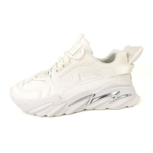 Sneakersy damskie Potocki 22-12031 białe - 41