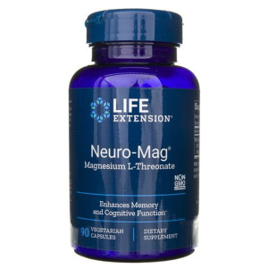 Life Extension Neuro-Mag® L-treonian Magnezu - 90 kapsułek