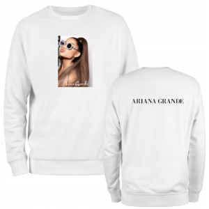 Bluza Ariana Grande dziecięca biała 128