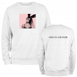 Bluza Ariana Grande dziecięca biała 140