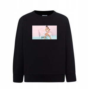 Bluza Ariana Grande dziecięca czarna 140