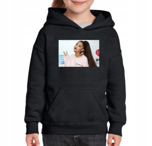 Bluza Ariana Grande dziecięca czarna 152