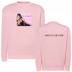 Bluza Ariana Grande dziecięca różowa 140