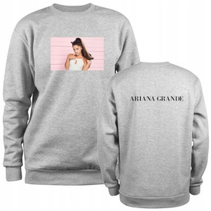 Bluza Ariana Grande dziecięca szara 152
