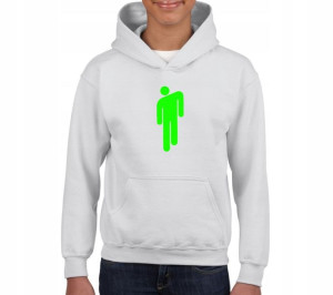 Bluza BILLIE EILISH Blosh dziecięca biała 116