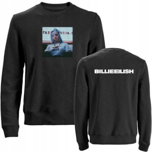 Bluza BILLIE EILISH Blosh dziecięca czarna 140