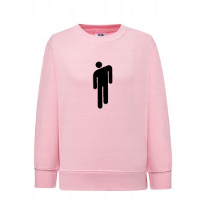 Bluza BILLIE EILISH Blosh dziecięca różowa 128