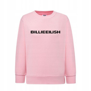 Bluza BILLIE EILISH Blosh dziecięca RÓŻOWA 128