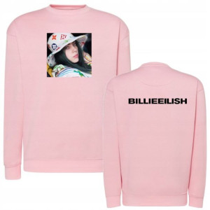 Bluza BILLIE EILISH Blosh dziecięca rózowa 128