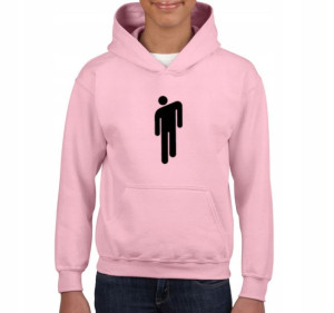 Bluza BILLIE EILISH Blosh dziecięca różowa 128