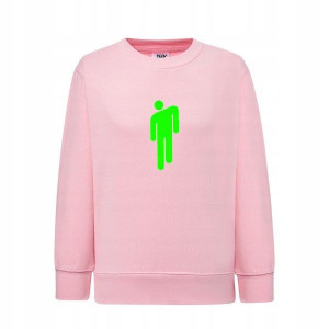 Bluza BILLIE EILISH Blosh dziecięca różowa 140