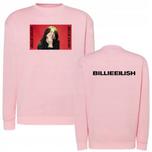 Bluza BILLIE EILISH Blosh dziecięca RÓŻOWA 140
